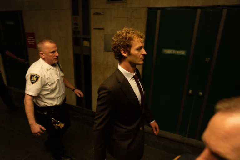 Daniel Penny walks into court in New York City